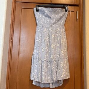 Hollister Floral Blue Women's dress